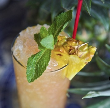 Pineapple Rum Swizzle