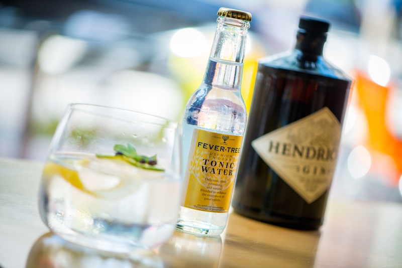 Top gin and tonics