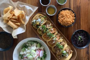 Tacos and sides