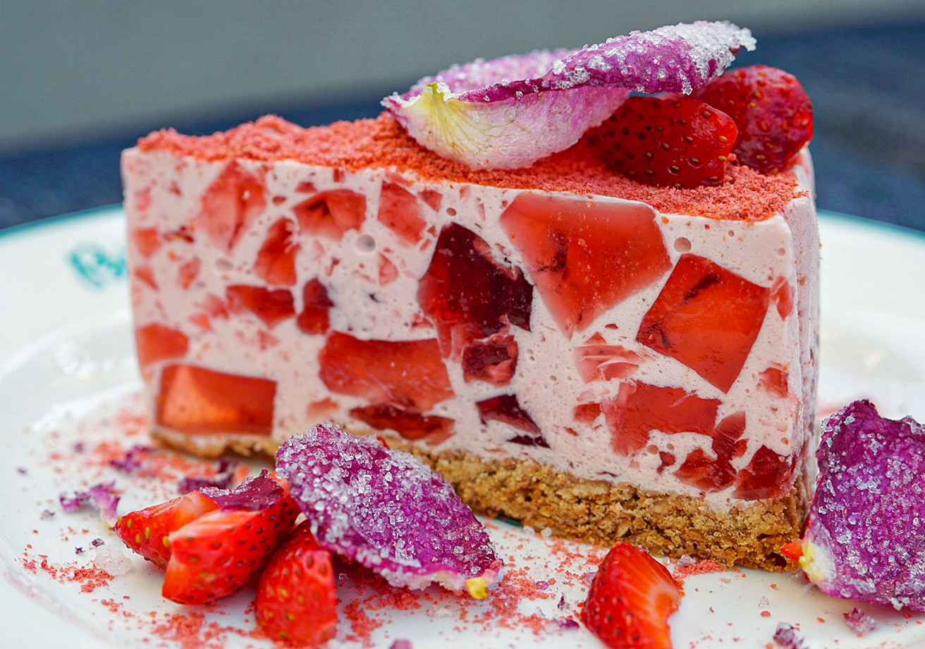 Rose petal pie