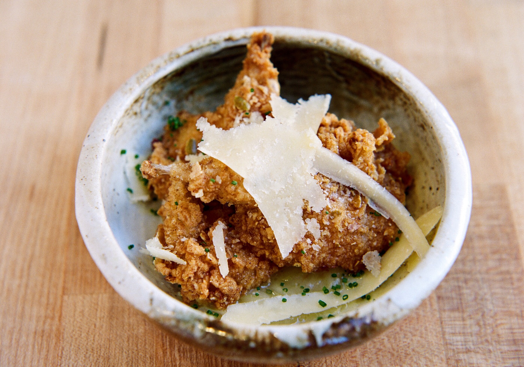 The signature fried quail dish at State Bird Provisions in San Francisco