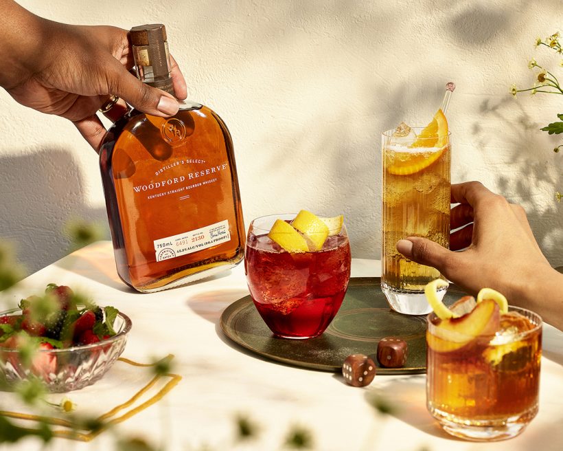 The Best Woodford Reserve Summer Cocktails to Pair With Your Takeout Order
