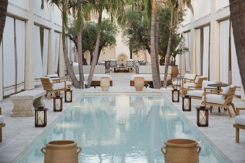 The pool at Cara in Silver Lake