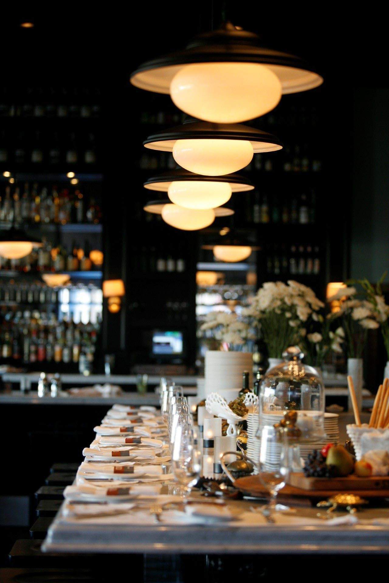 The dining room at Osteria Mozza in Hollywood