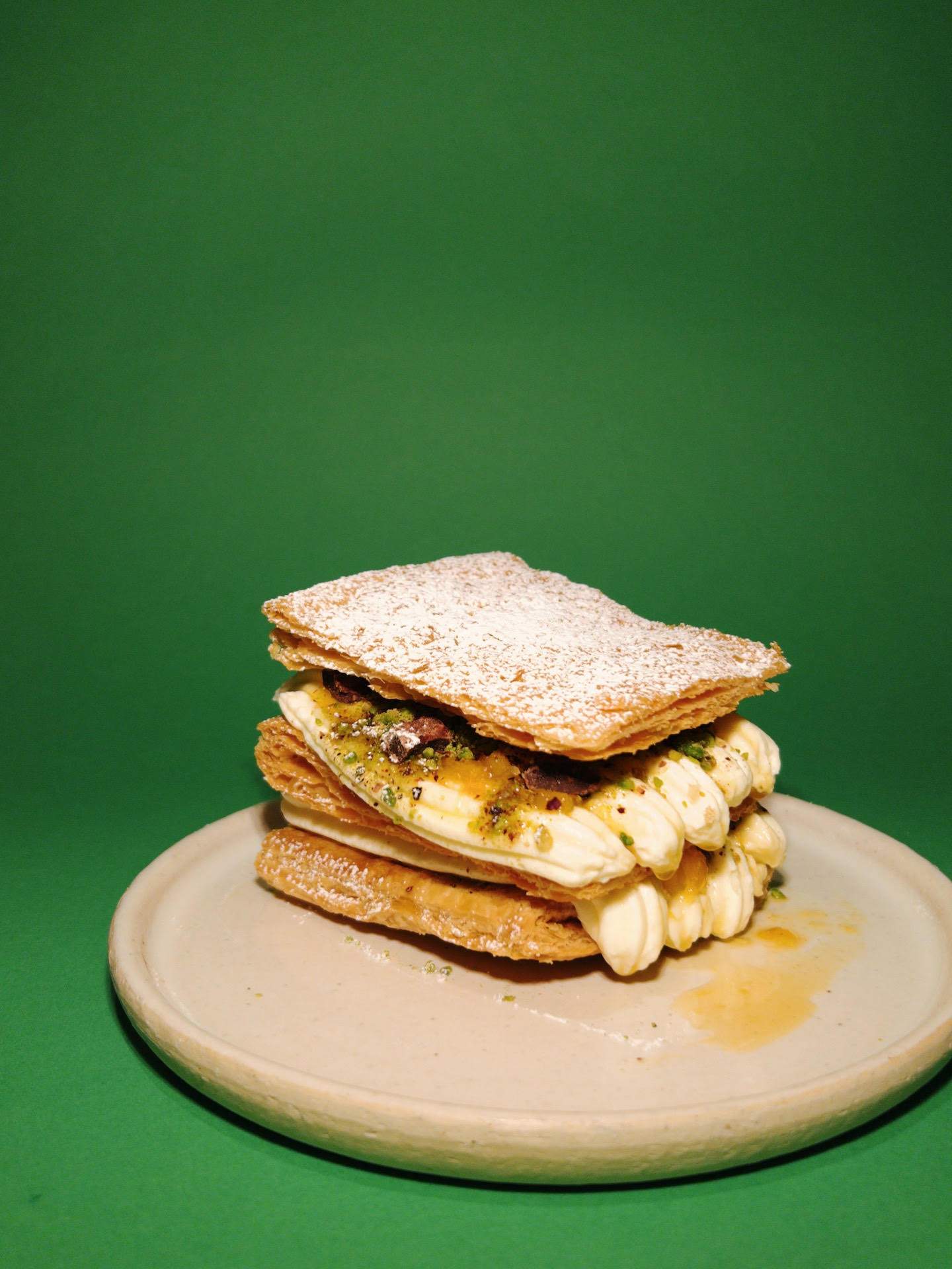 Cannoli mille feuille at Wildair in the Lower East Side. | Credit: Wildair