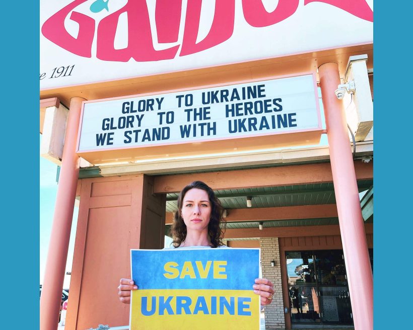 Restaurants Are Rallying Behind Ukraine With Donations, Messages of Support, and More