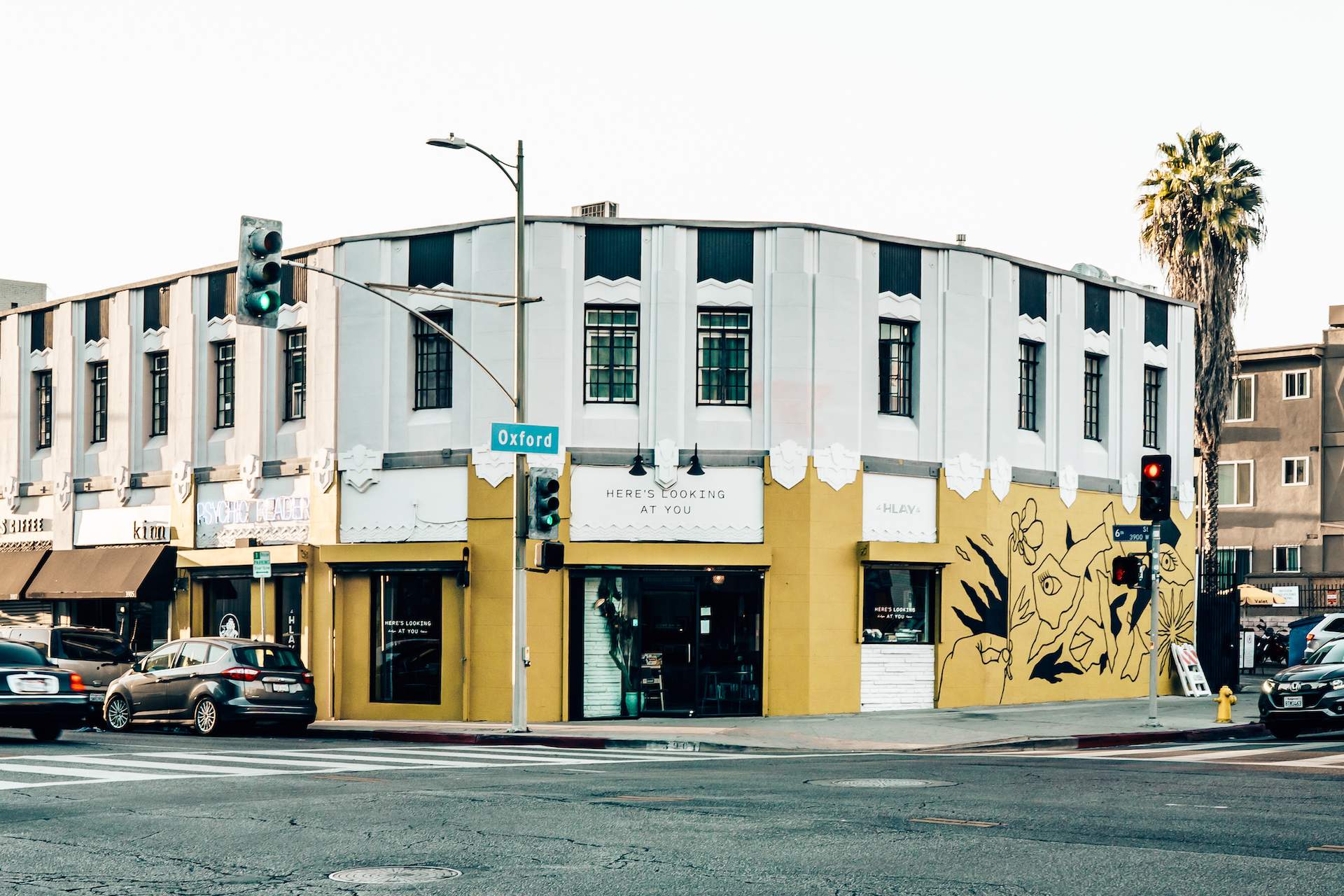 The exterior of Here's Looking At You