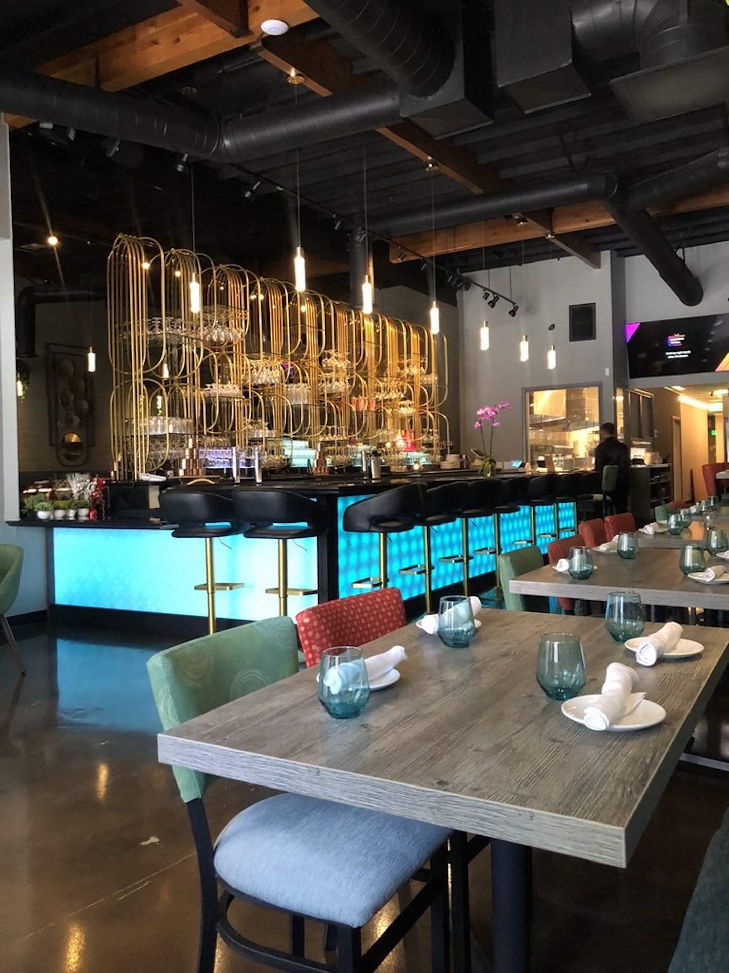 The interior of the restaurant CaliChilli