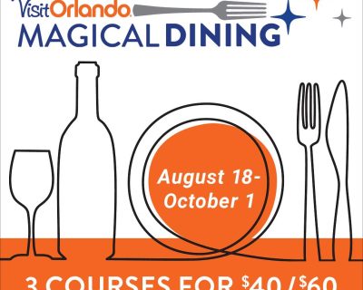Visit Orlando’s Magical Dining Month