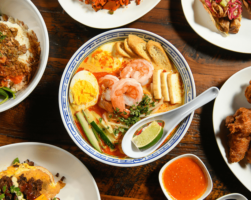 A first-of-its-kind Singaporean food hall lands in Midtown Manhattan