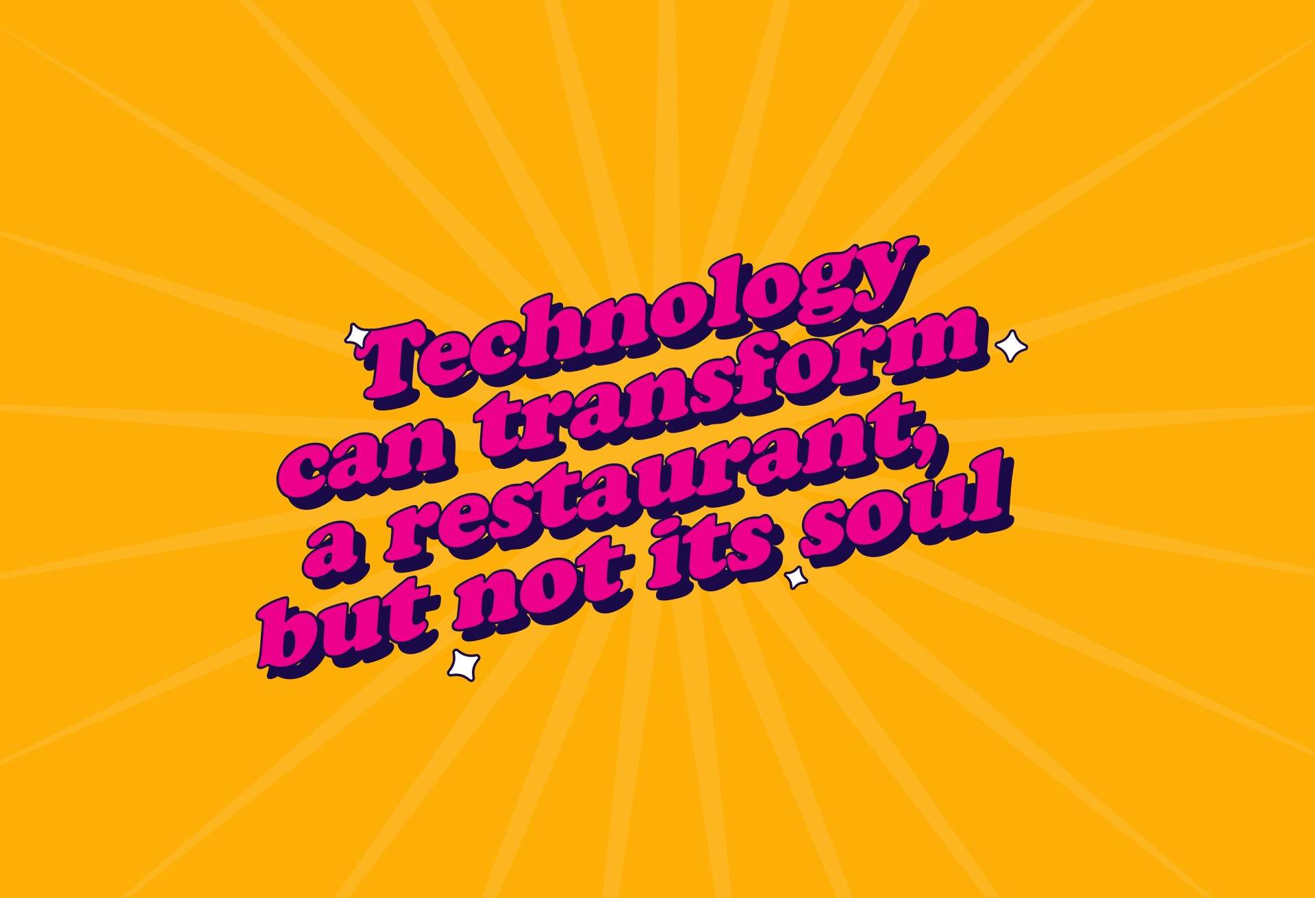 An image with an orange background and text that reads: 