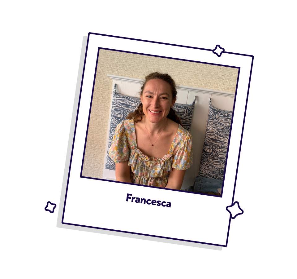 OpenTable content director Francesca Burke smiling at the camera.