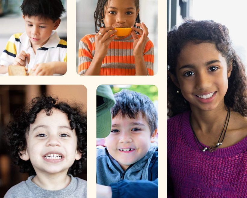 Some of the children No Kid Hungry helps feed.