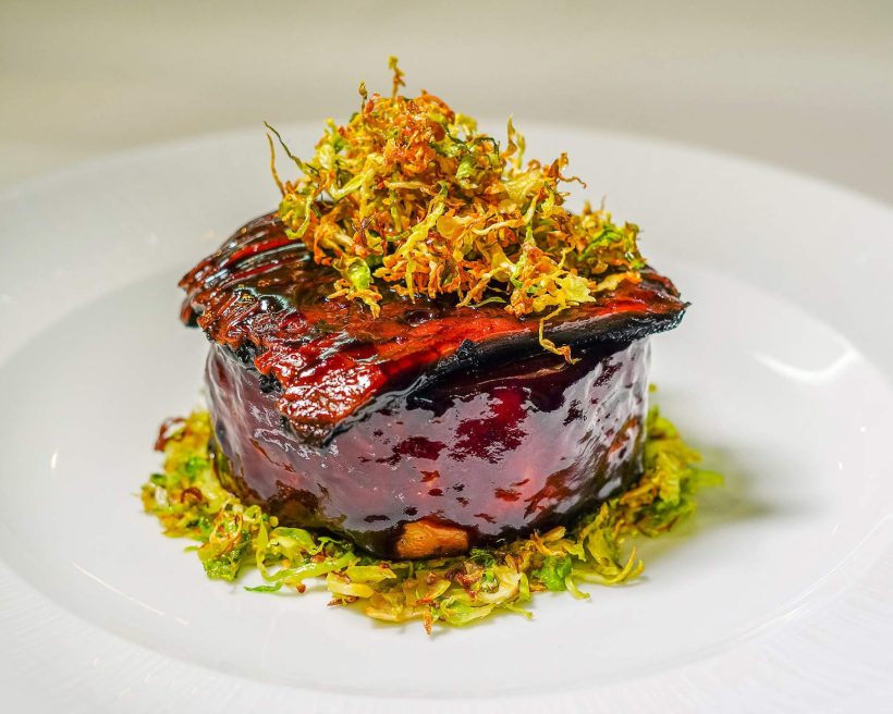 A celery root dish at NYC restaurant Gotham