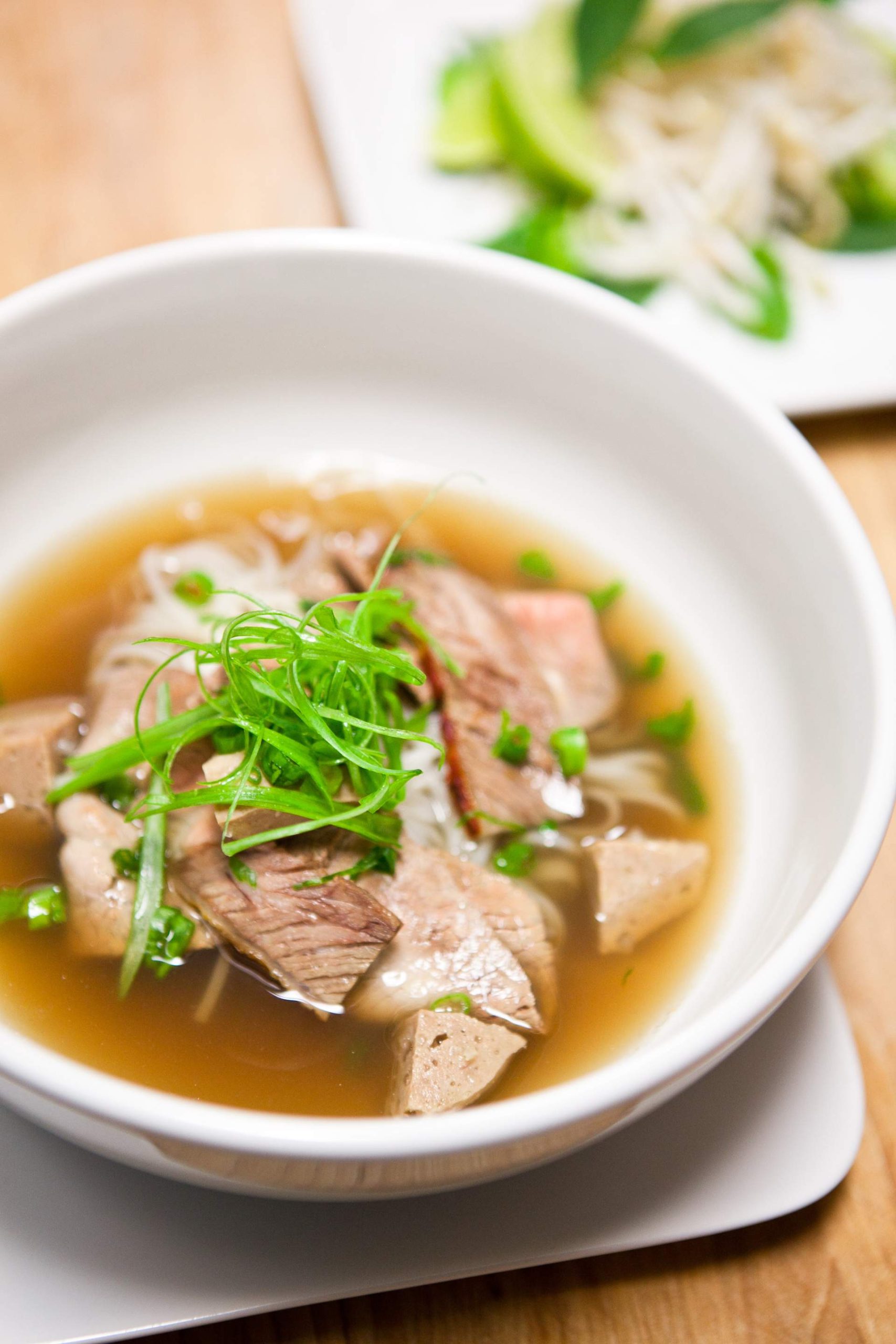 Beef pho at Chicago restaurant Saigon Sisters