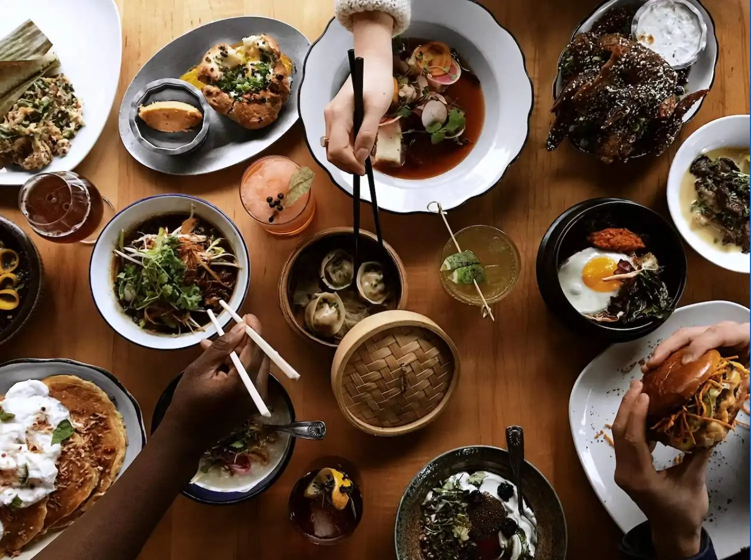 A look at the imaginative, shareable plates available at Mott Street in Chicago. Book on OpenTable.