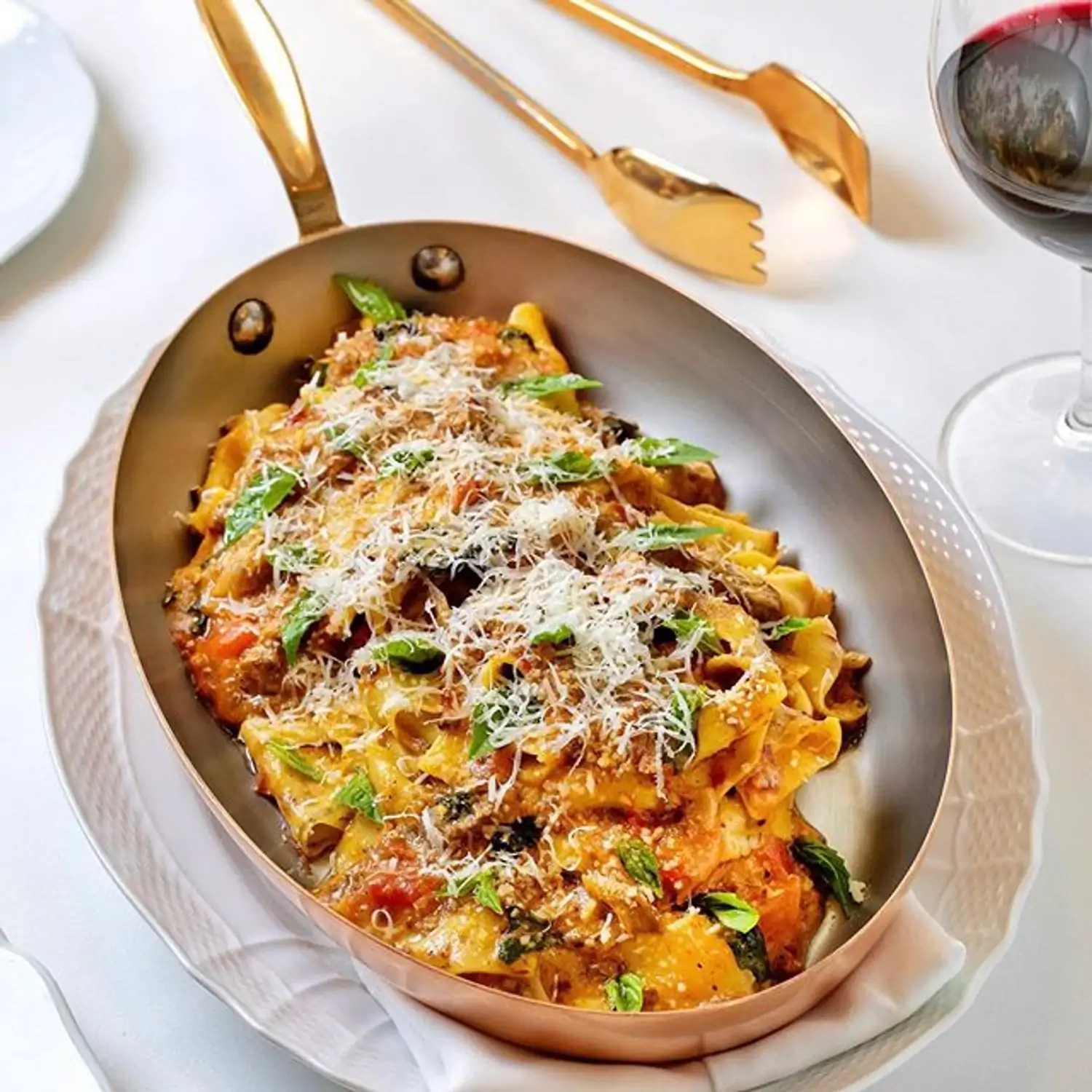 A generous serving of pappardelle with a rich ragu sauce at Fiola Miami, a restaurant in Miami on OpenTable.