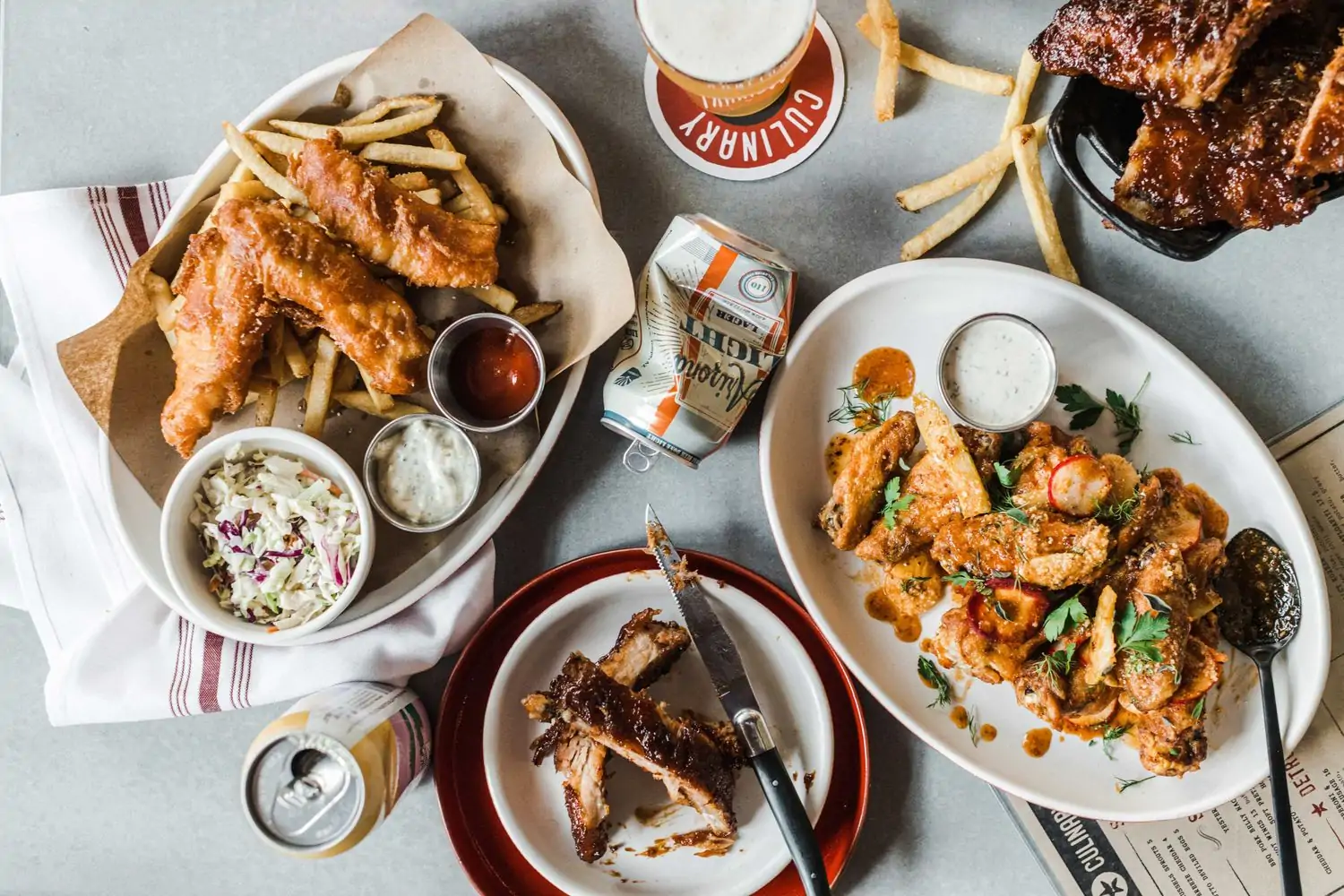 At one of the best family restaurants in Austin, Culinary Dropout, they serve American favorite dishes. Reserve a table on OpenTable.