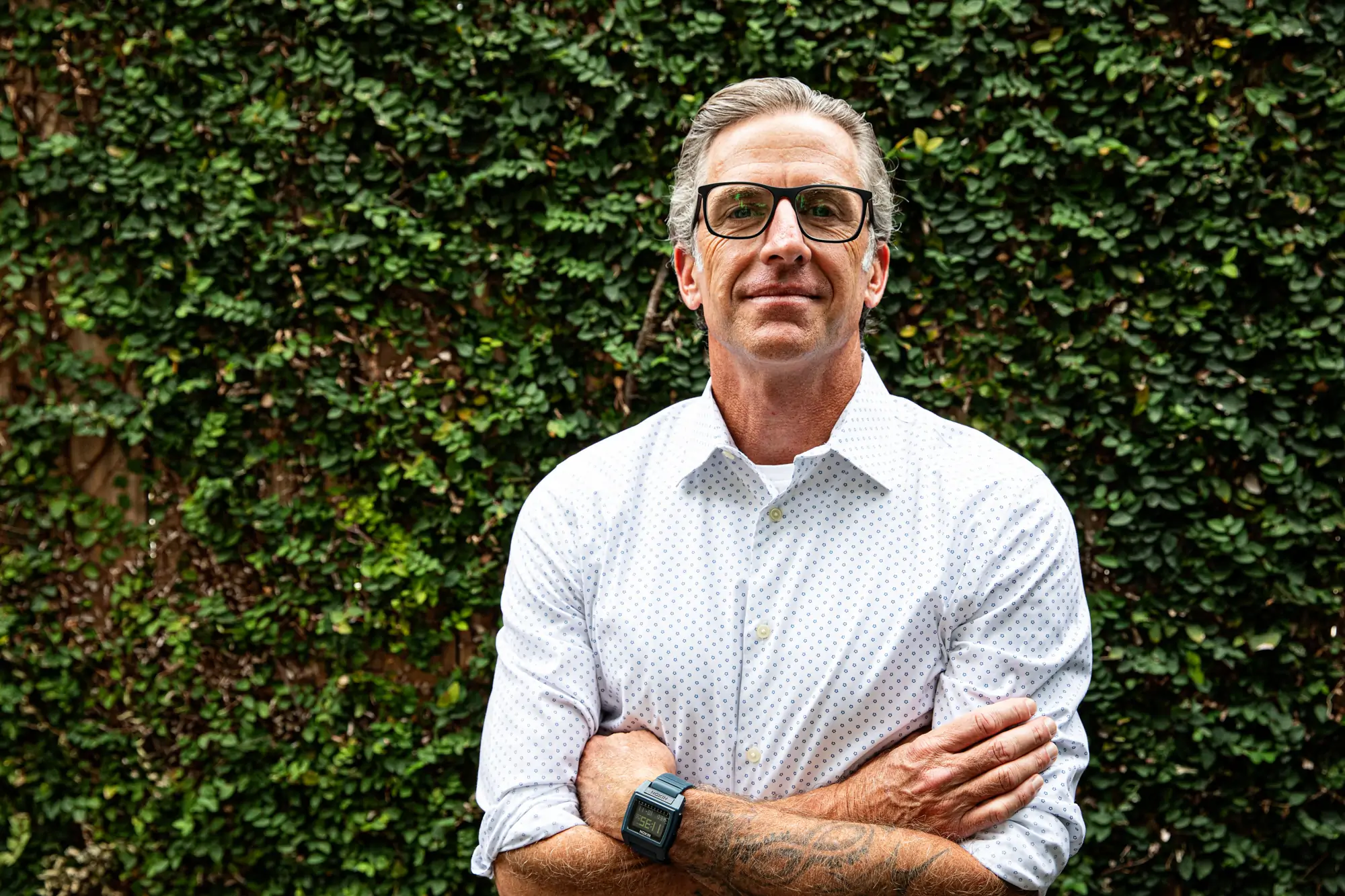 A headshot of NICO Seafood + Oyster employee Patrick Willey