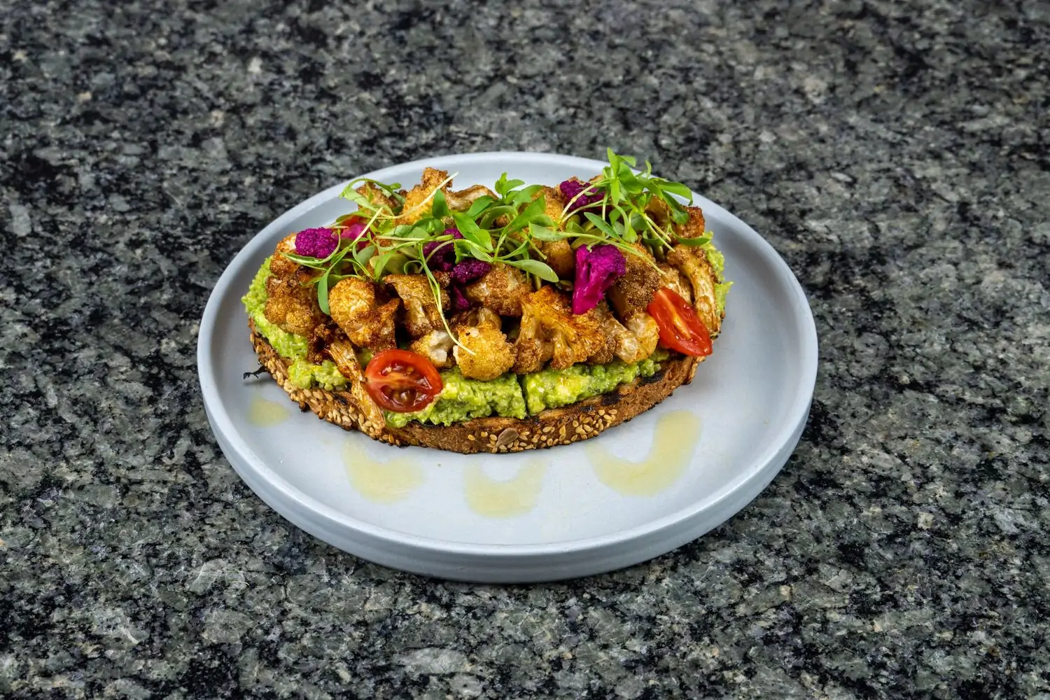 An international-style sandwich at La Boheme, one of the best restaurants in West Hollywood. Reserve a table on OpenTable.