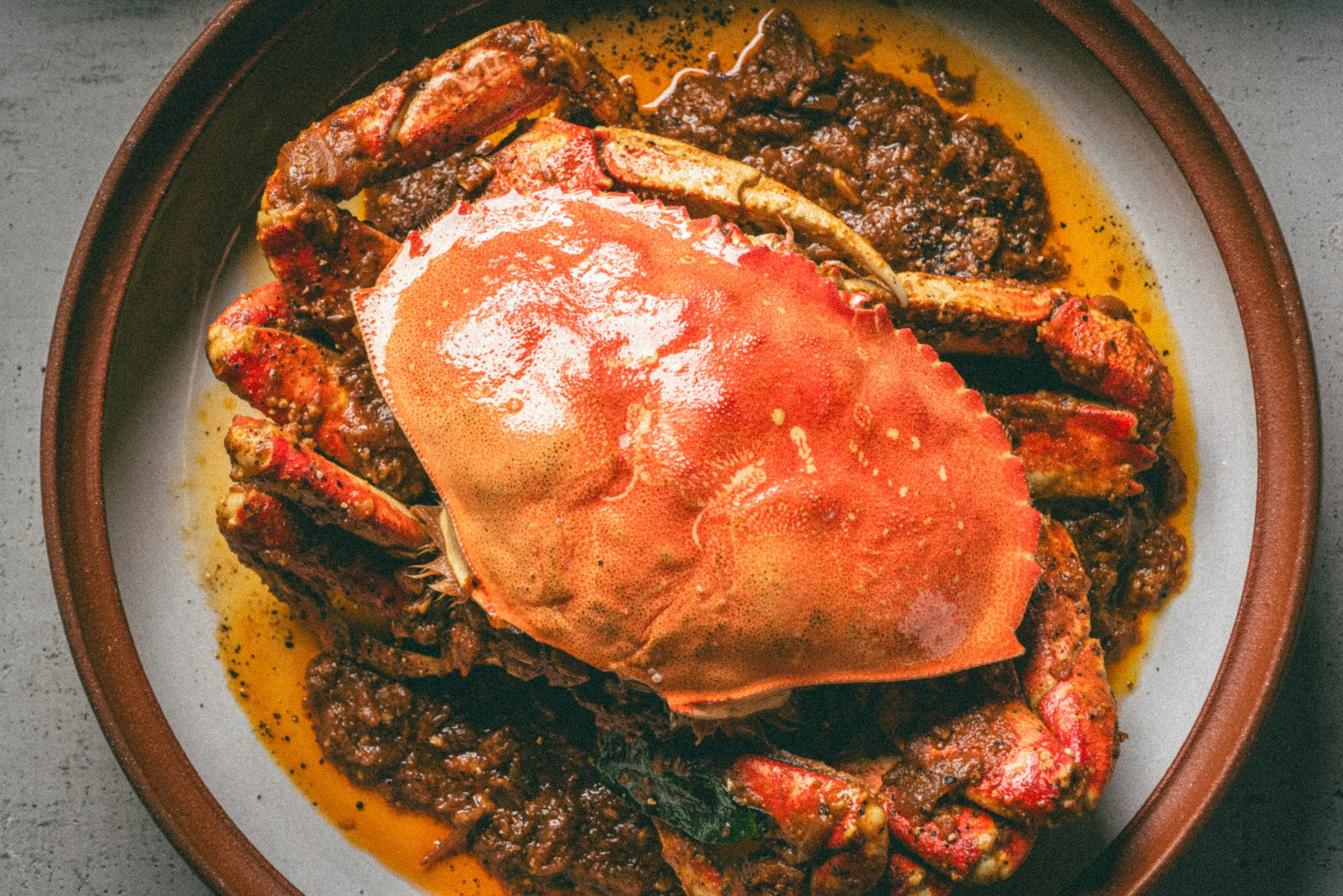 A fried crab dish at Chicago restaurant Nadu