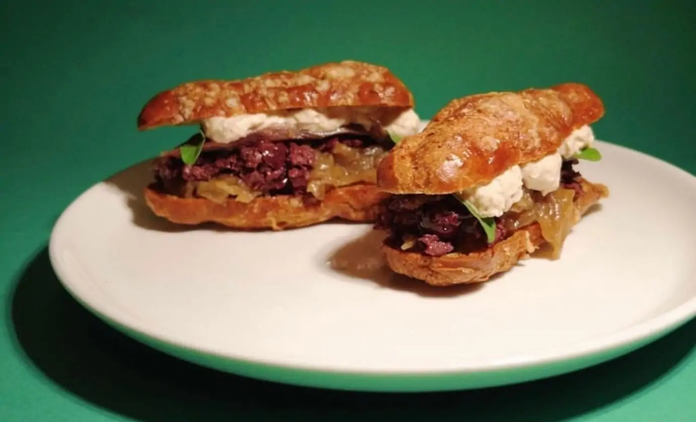 Two sandwiches at NYC restaurant Wildair