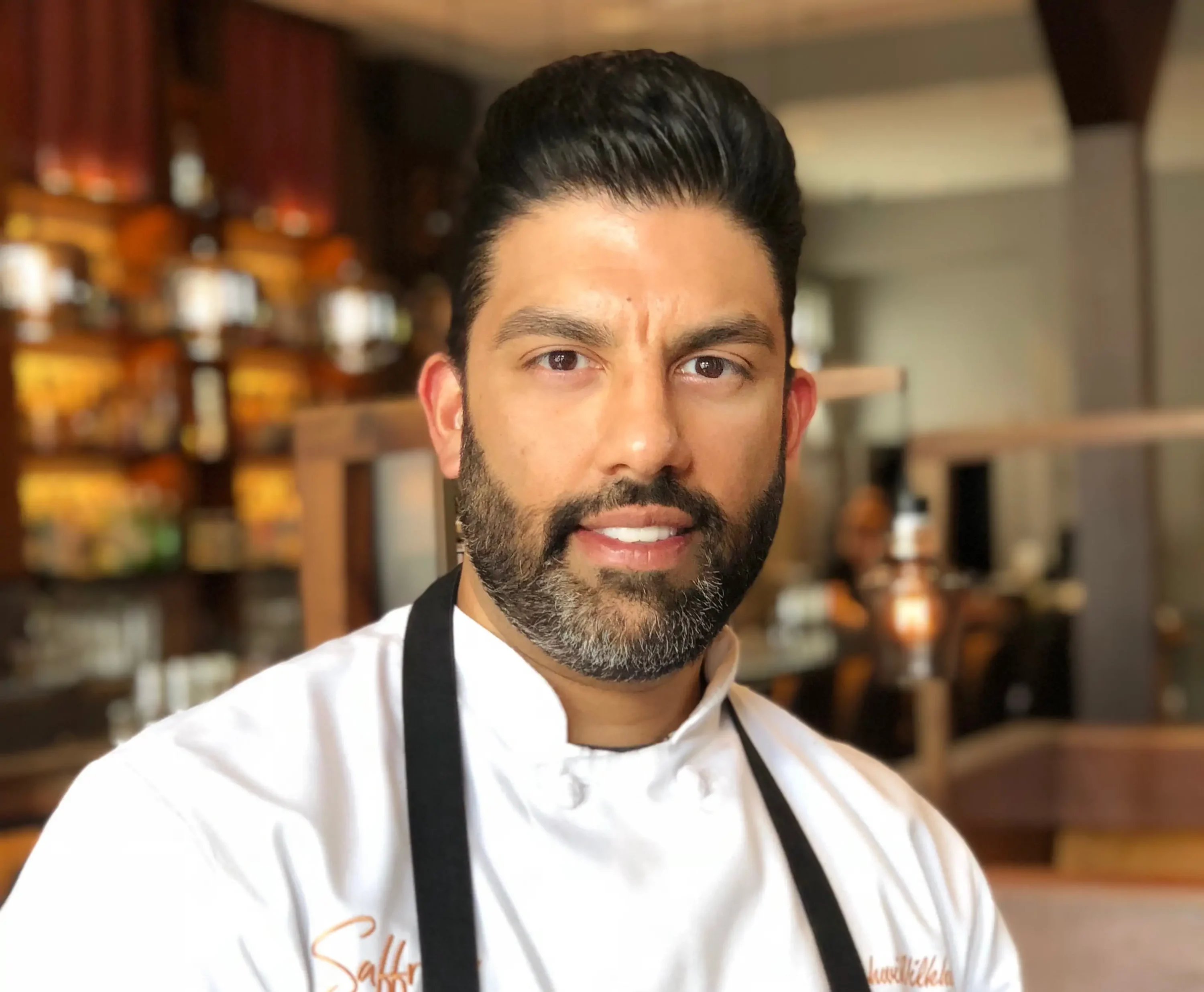 A headshot of the New Orleans chef Ashwin Vilkhu