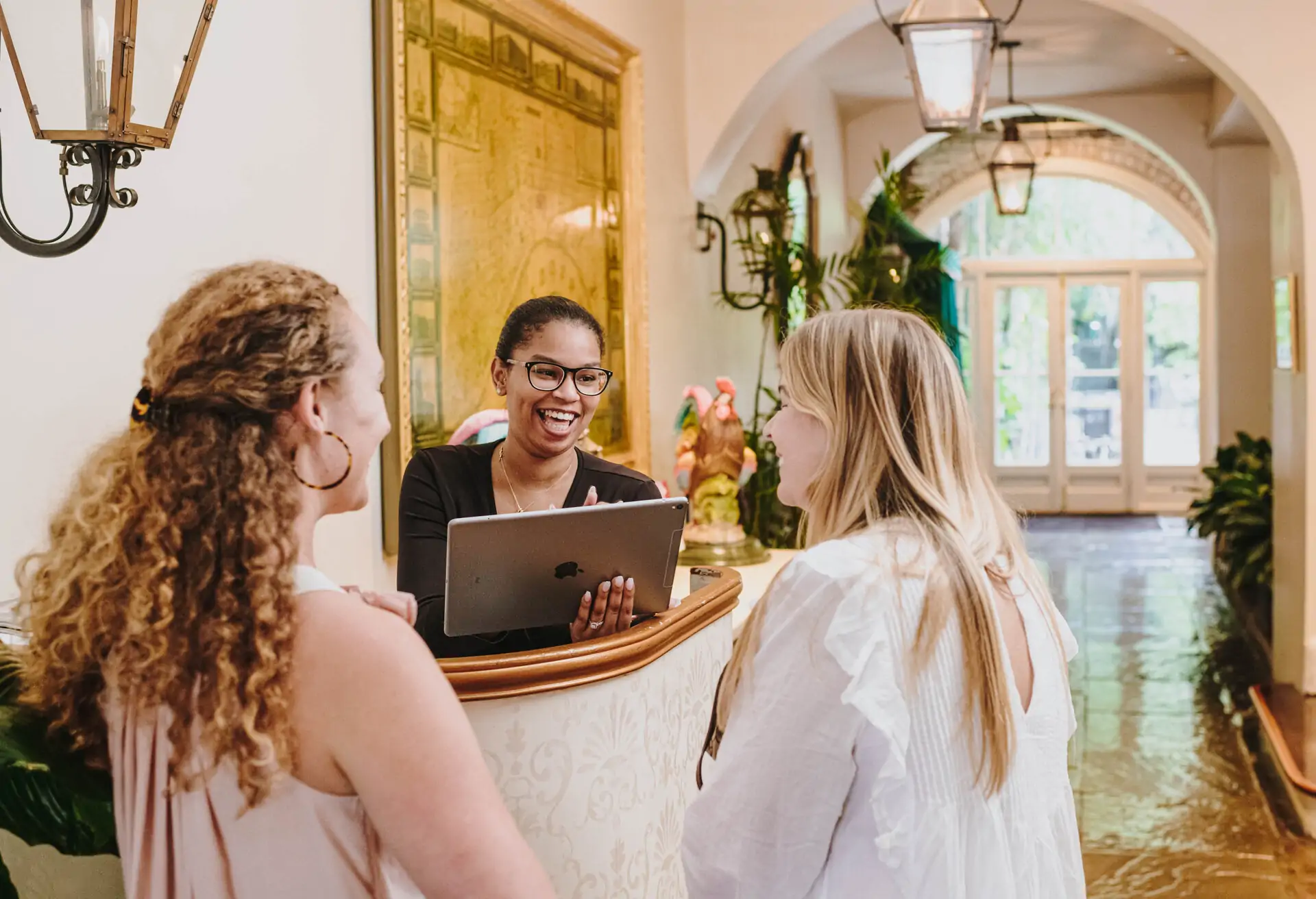 host-with-customers-in-restaurant