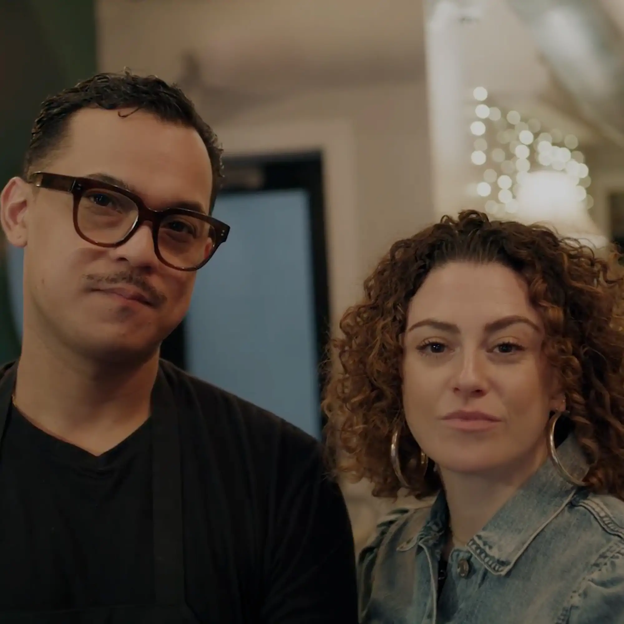 A portrait of chef Phila Lorn and Rachel Barag of Mawn restaurant, featured in OpenTable's 'Meet Me At' series.